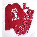 Kırmızı Panda Pijama Takımı