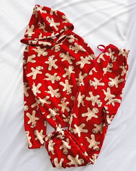 Kırmızı Polar Pijama Takımı